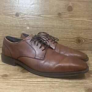 Cole Haan Lewis Grand Plain Toe Oxford British Tan Men’s Size 12 C30580